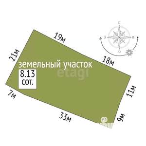 Дом 247м&sup2;, 2-этажный, участок 8 сот.  