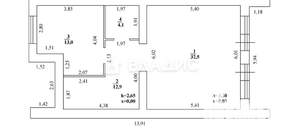 Таунхаус 150м&sup2;, 2-этажный, участок 4 сот.  