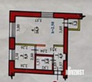 1-к квартира, вторичка, 32м2, 4/5 этаж