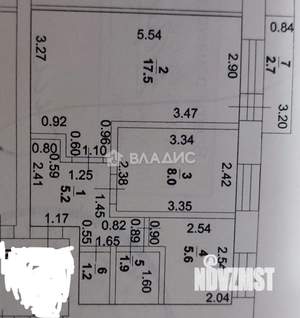 2-к квартира, вторичка, 39м2, 5/5 этаж