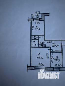 2-к квартира, вторичка, 51м2, 1/5 этаж