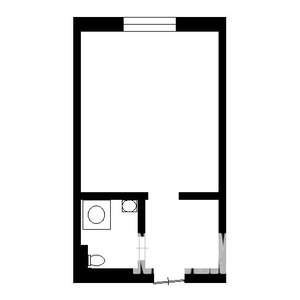 1-к квартира, вторичка, 29м2, 2/5 этаж