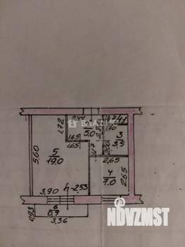 1-к квартира, вторичка, 37м2, 4/9 этаж