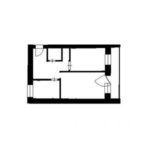 2-к квартира, вторичка, 51м2, 1/5 этаж