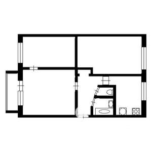 3-к квартира, вторичка, 61м2, 5/5 этаж