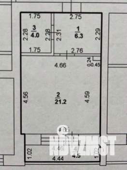1-к квартира, вторичка, 34м2, 7/11 этаж