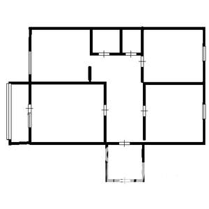 3-к квартира, вторичка, 60м2, 8/9 этаж